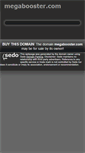 Mobile Screenshot of megabooster.com